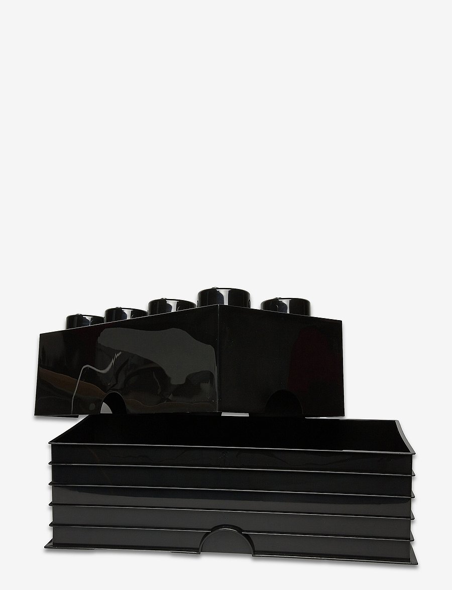 LEGO STORAGE - LEGO STORAGE BRICK 8 - opbevaringskasser - black - 1