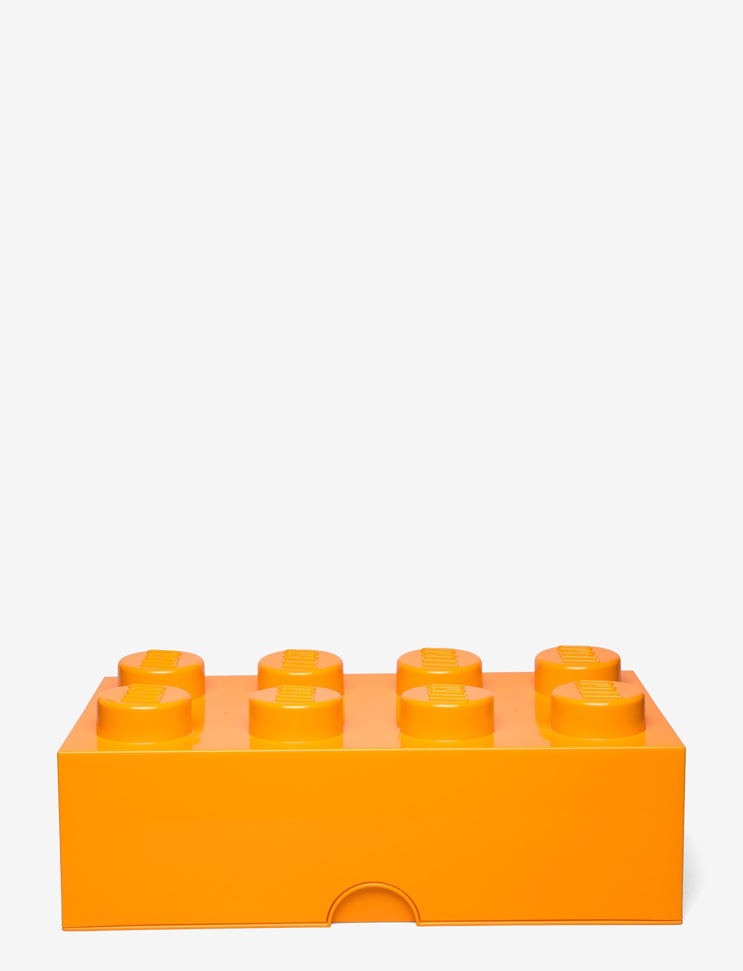 LEGO STORAGE BRICK 8 - BRIGHT ORANGE