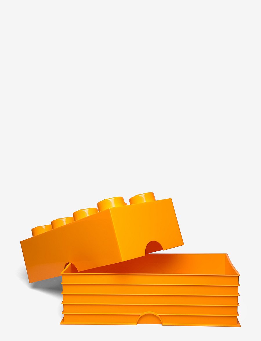 LEGO STORAGE - LEGO STORAGE BRICK 8 - daiktų laikymo dėžės - bright orange - 2