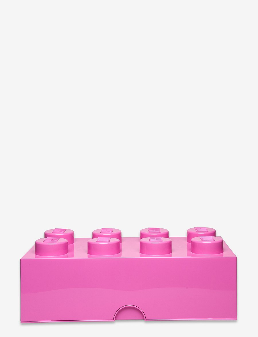 LEGO STORAGE - LEGO STORAGE BRICK 8 - opbevaringskasser - bright purple (m. pink) - 0