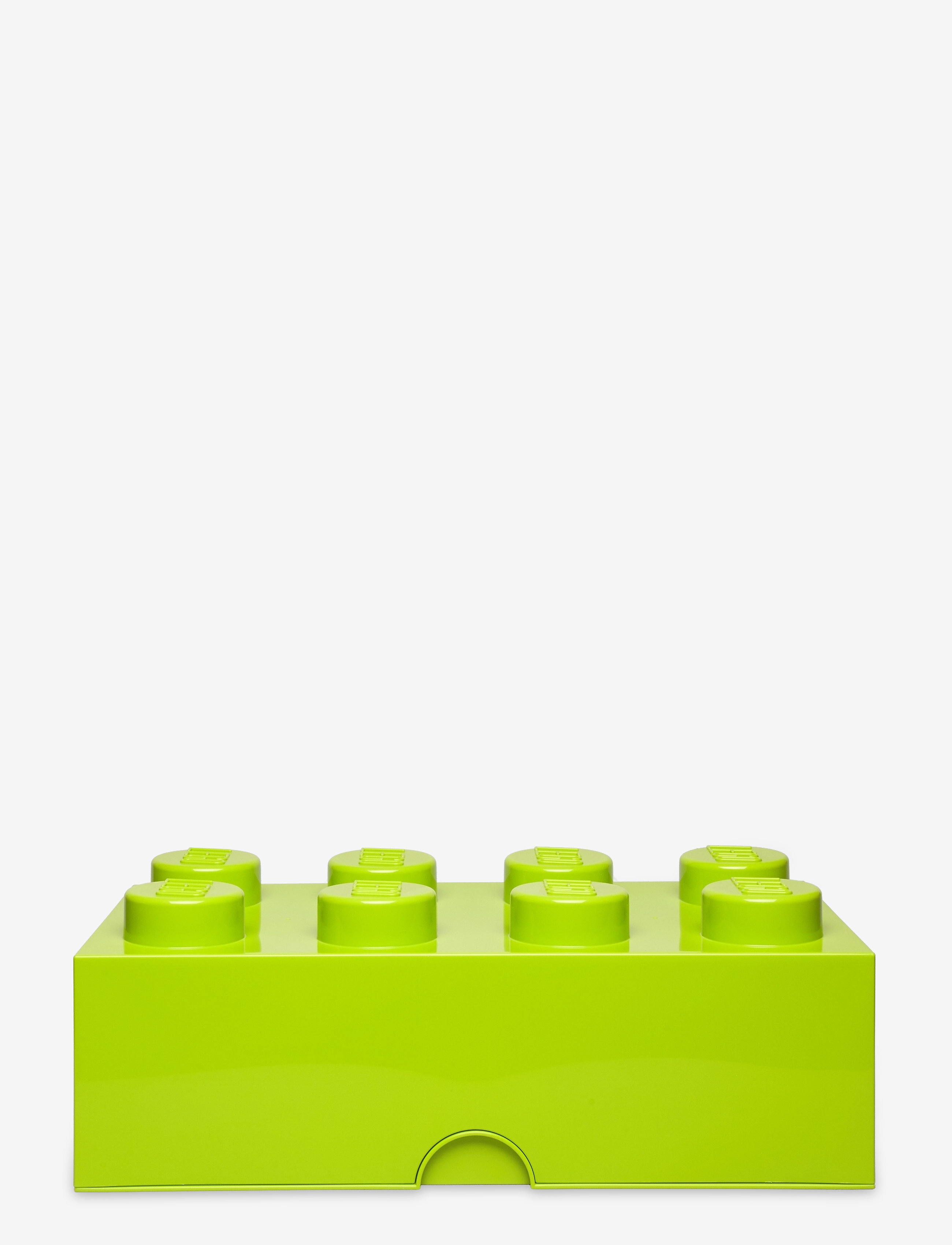 LEGO STORAGE BRICK 8 - BRIGHT YEL. GREEN (LIME)