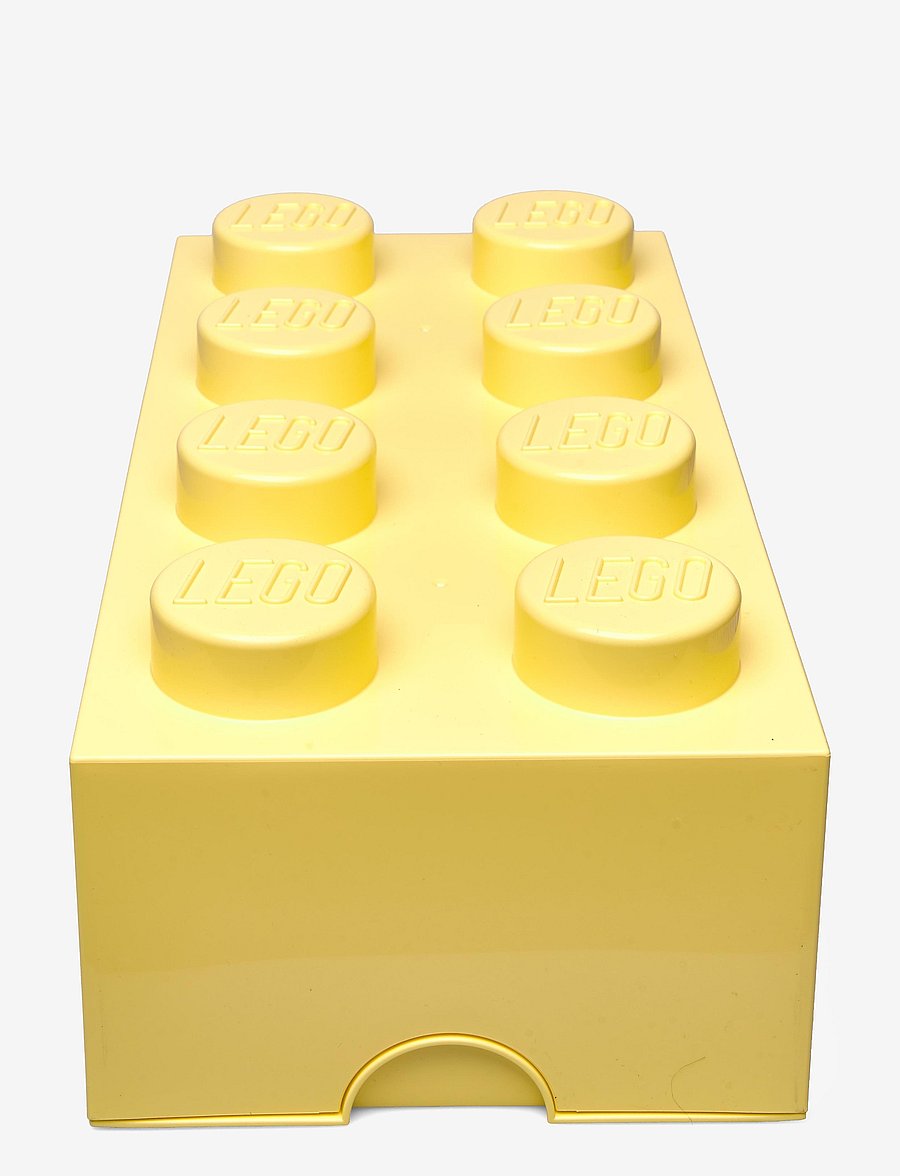 LEGO STORAGE - LEGO STORAGE BRICK 8 - storage boxes - cool yellow - 0