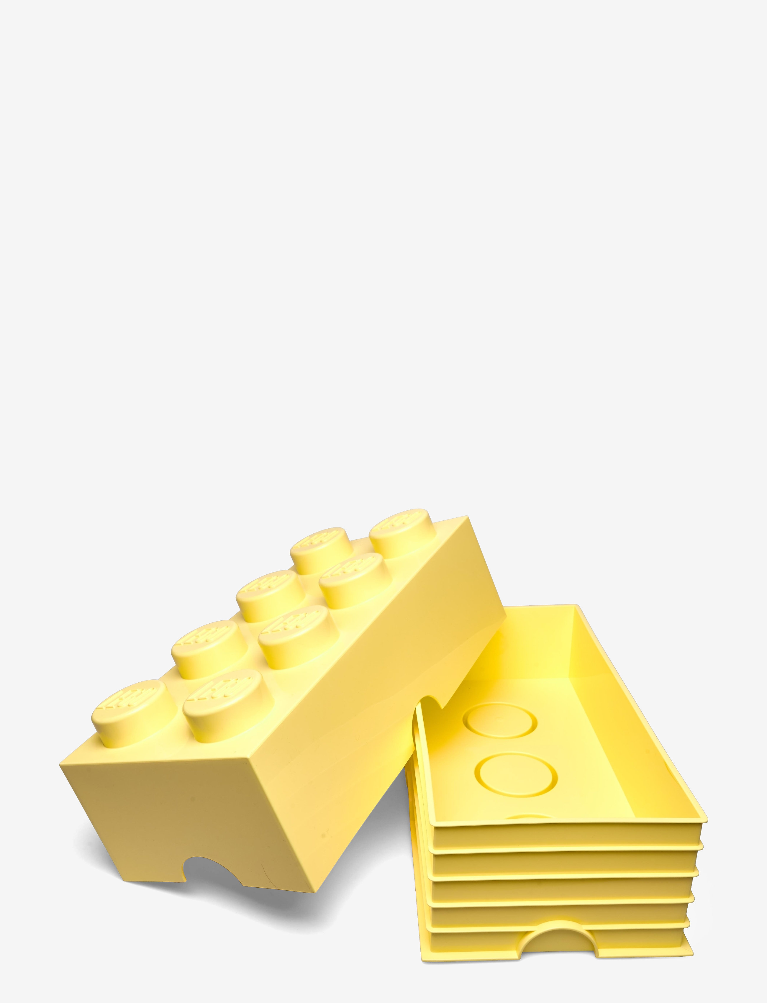 LEGO STORAGE - LEGO STORAGE BRICK 8 - storage boxes - cool yellow - 1