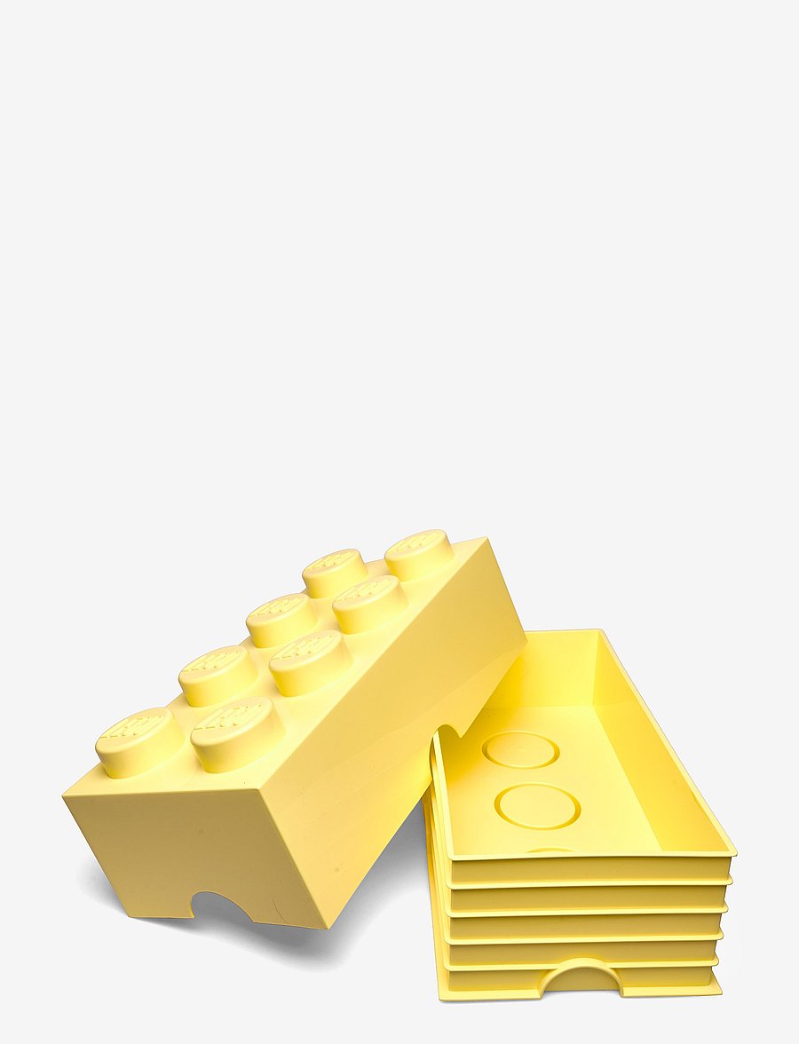 LEGO STORAGE - LEGO STORAGE BRICK 8 - storage boxes - cool yellow - 1