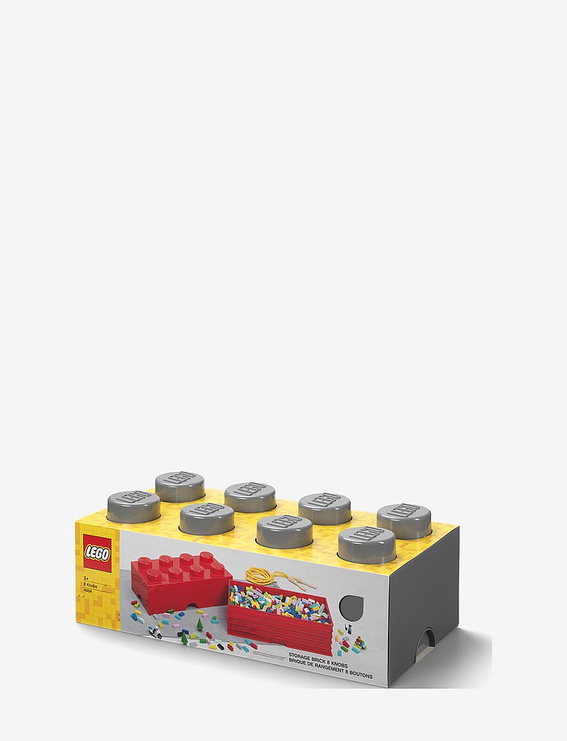 LEGO STORAGE - LEGO STORAGE BRICK 8 - opbevaringskasser - dark stone grey - 2