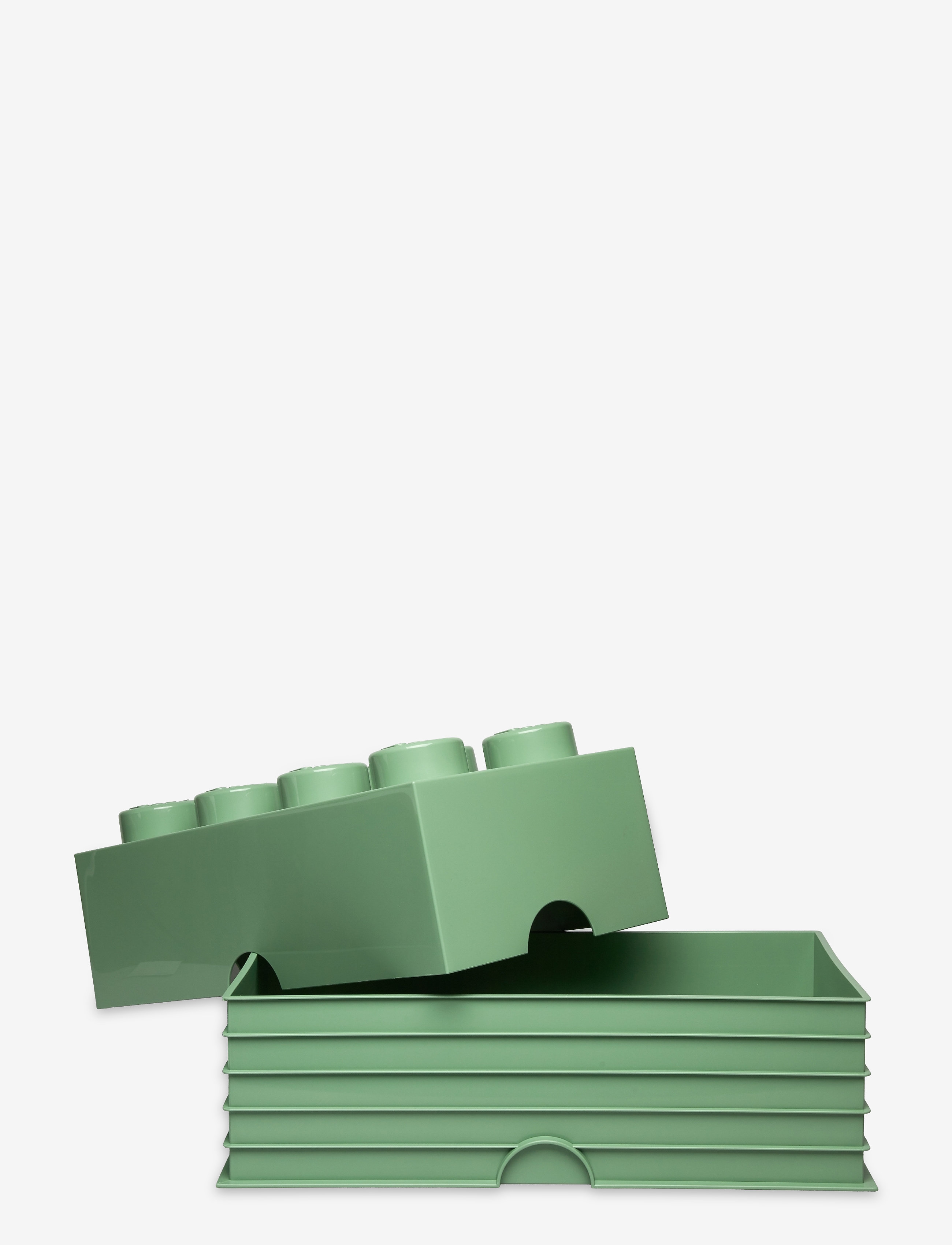 LEGO STORAGE - LEGO STORAGE BRICK 8 - säilytyslaatikot - sand green - 2