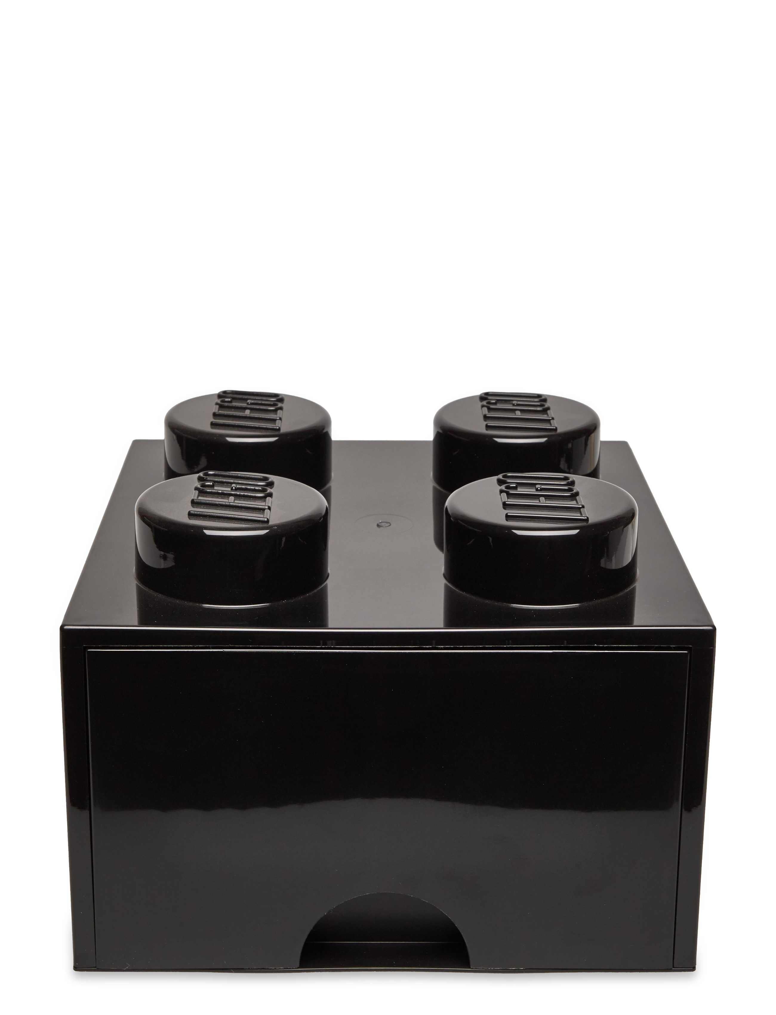 LEGO STORAGE LEGO BRICK DRAWER 4 - 4 for 3 - BLACK / black