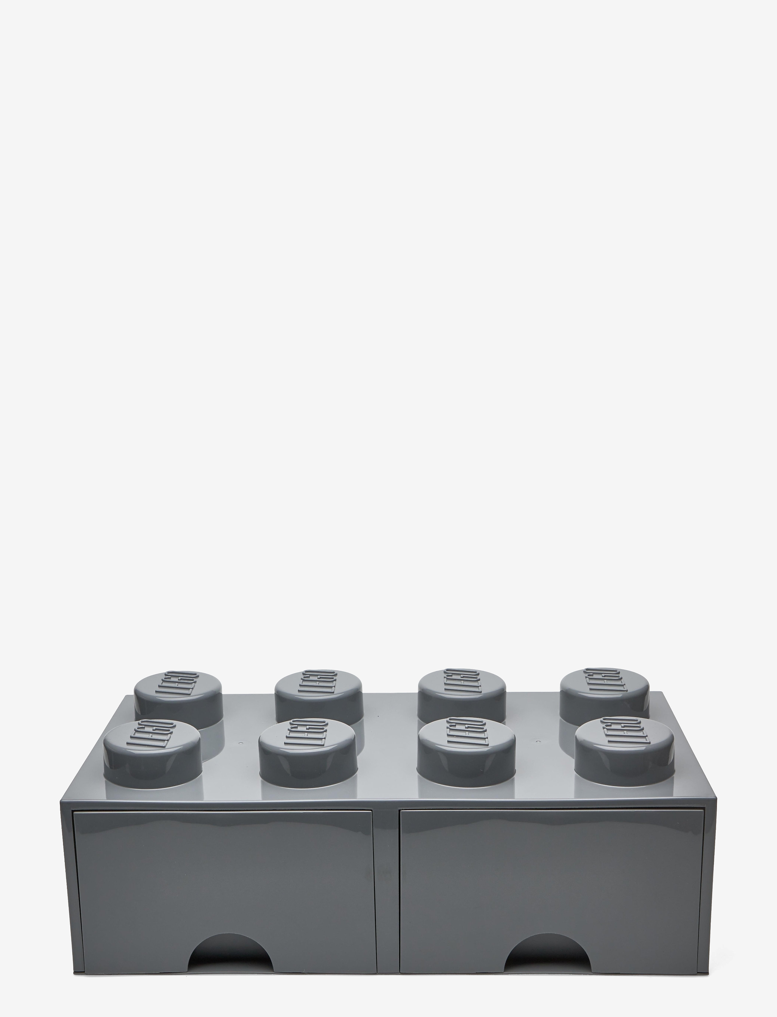 LEGO STORAGE Lego Brick Drawer 8, 50X 25X 18 cm, Storage, Grau - Storage Boxes, Kinder