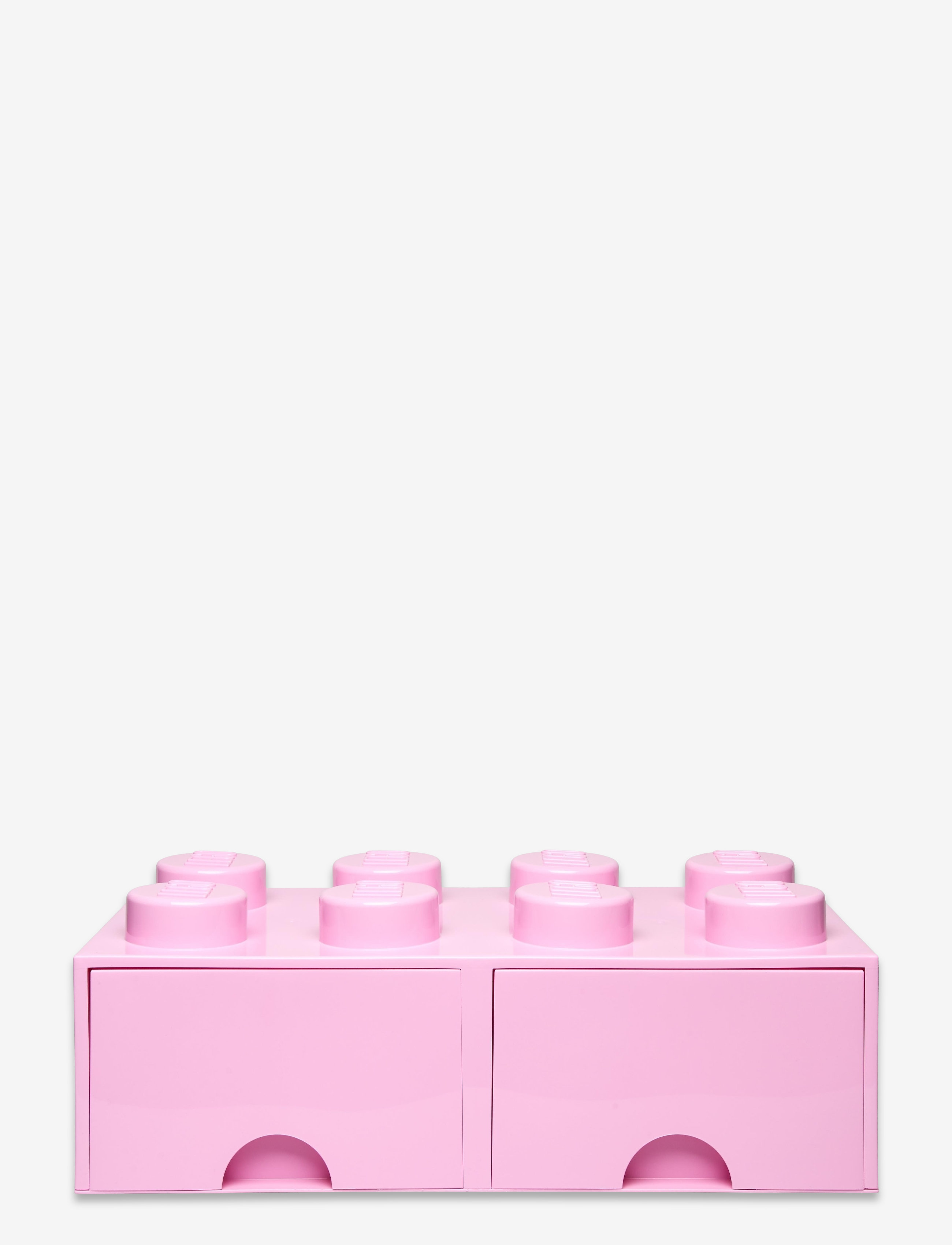 LEGO STORAGE Lego Brick Drawer 8, 50X 25X 18 cm, Storage, Rosa - Storage Boxes, Kinder