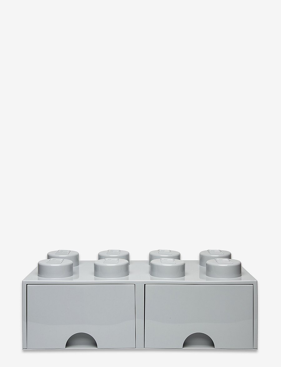 LEGO STORAGE - LEGO BRICK DRAWER 8 - opbevaringskasser - m. stone grey - 0