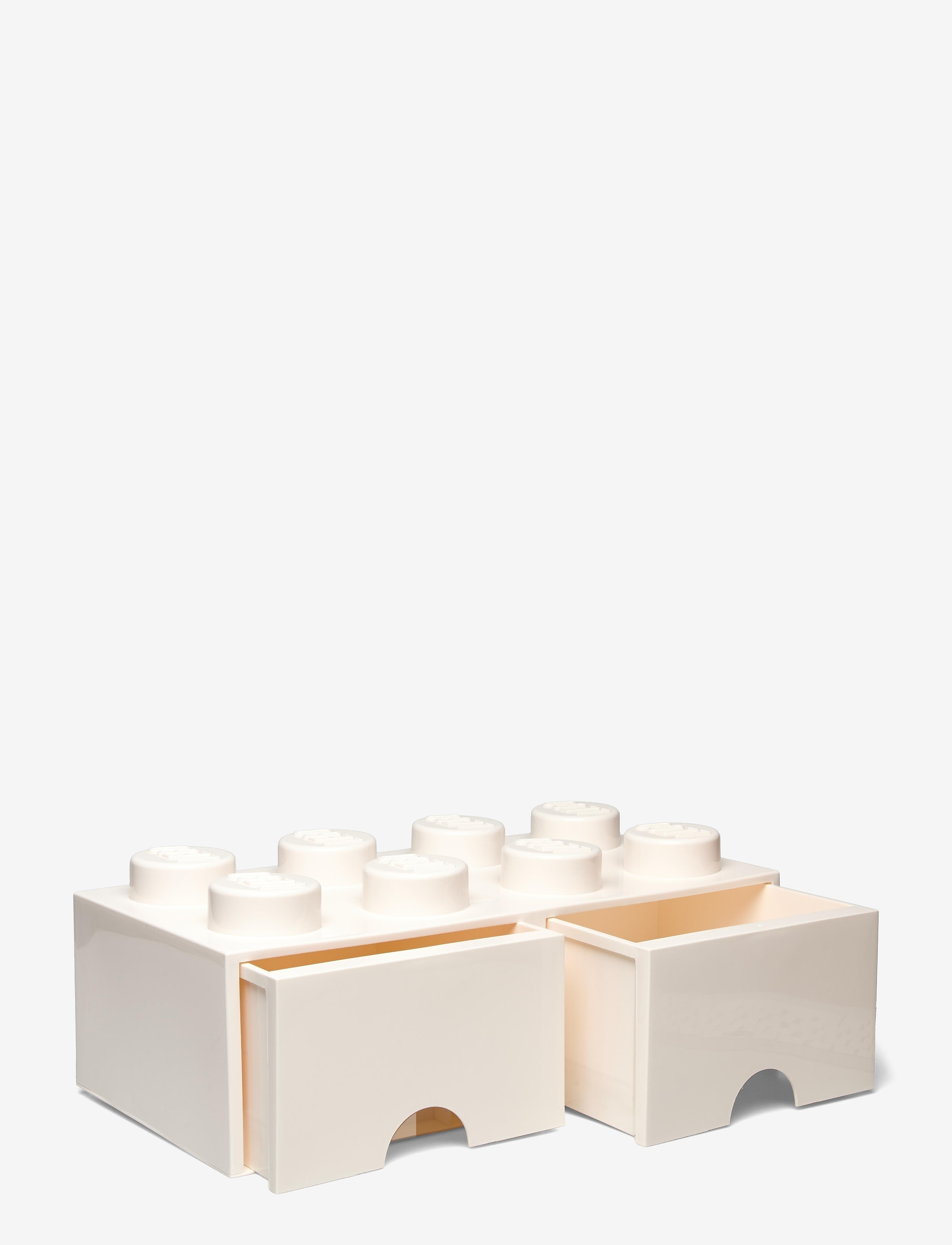 LEGO STORAGE - LEGO BRICK DRAWER 8 - daiktų laikymo dėžės - white - 1