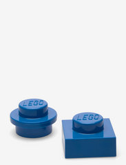 LEGO MAGNET SET ROUND AND SQUARE - BRIGHT BLUE