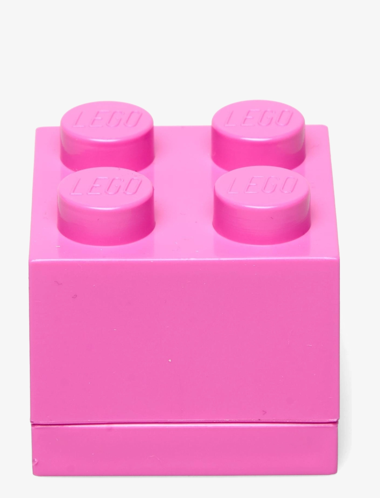 LEGO STORAGE - LEGO MINI BOX 4 - geymslukassar - bright purple (m. pink) - 1