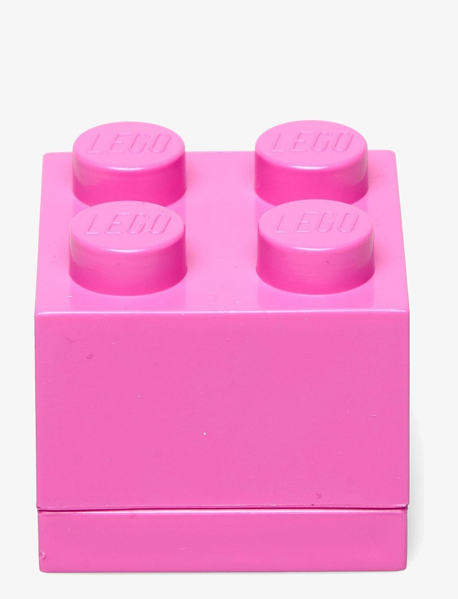 LEGO STORAGE - LEGO MINI BOX 4 - geymslukassar - bright purple (m. pink) - 1