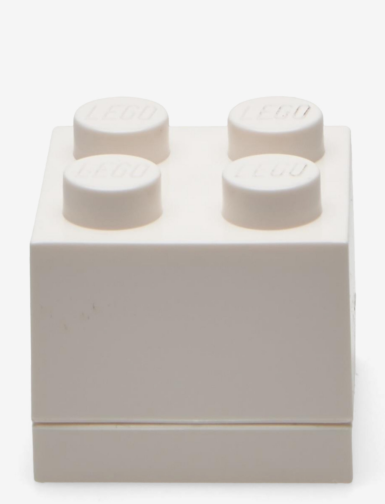 LEGO STORAGE - LEGO MINI BOX 4 - opbevaringskasser - white - 0