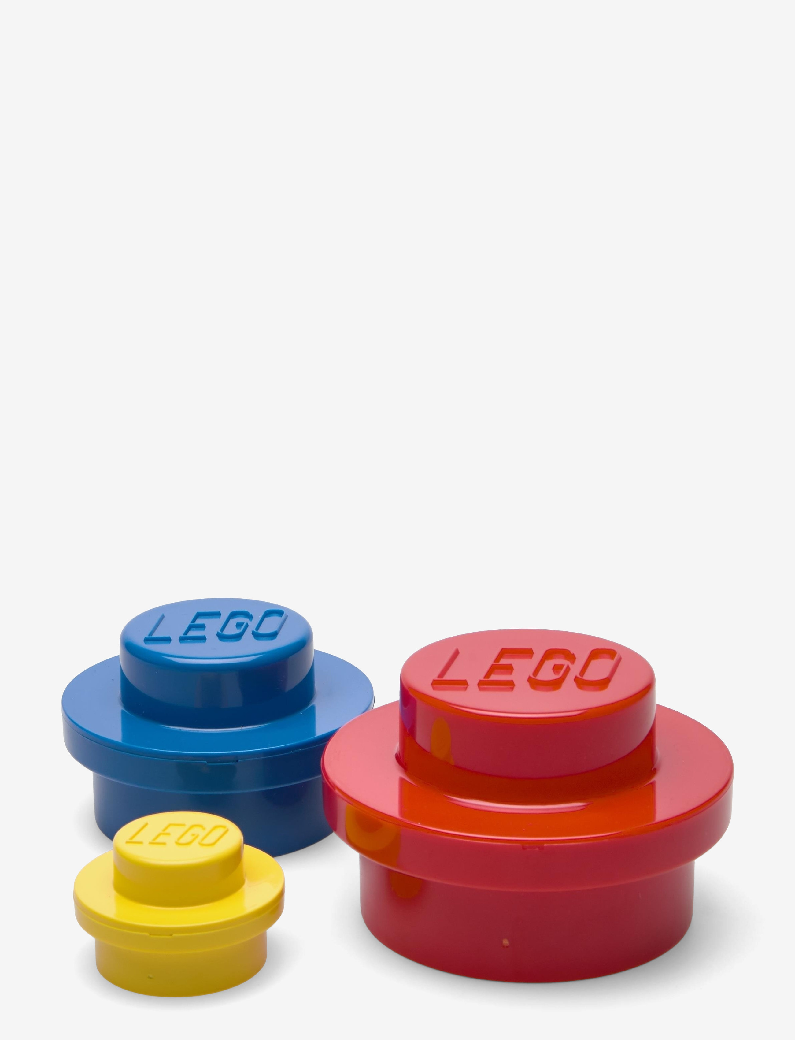 LEGO STORAGE LEGO WALL HANGERS SET OF 3 - Haken und Aufhänger - MIX - ICONIC (RED, BLUE, YELLOW) / red