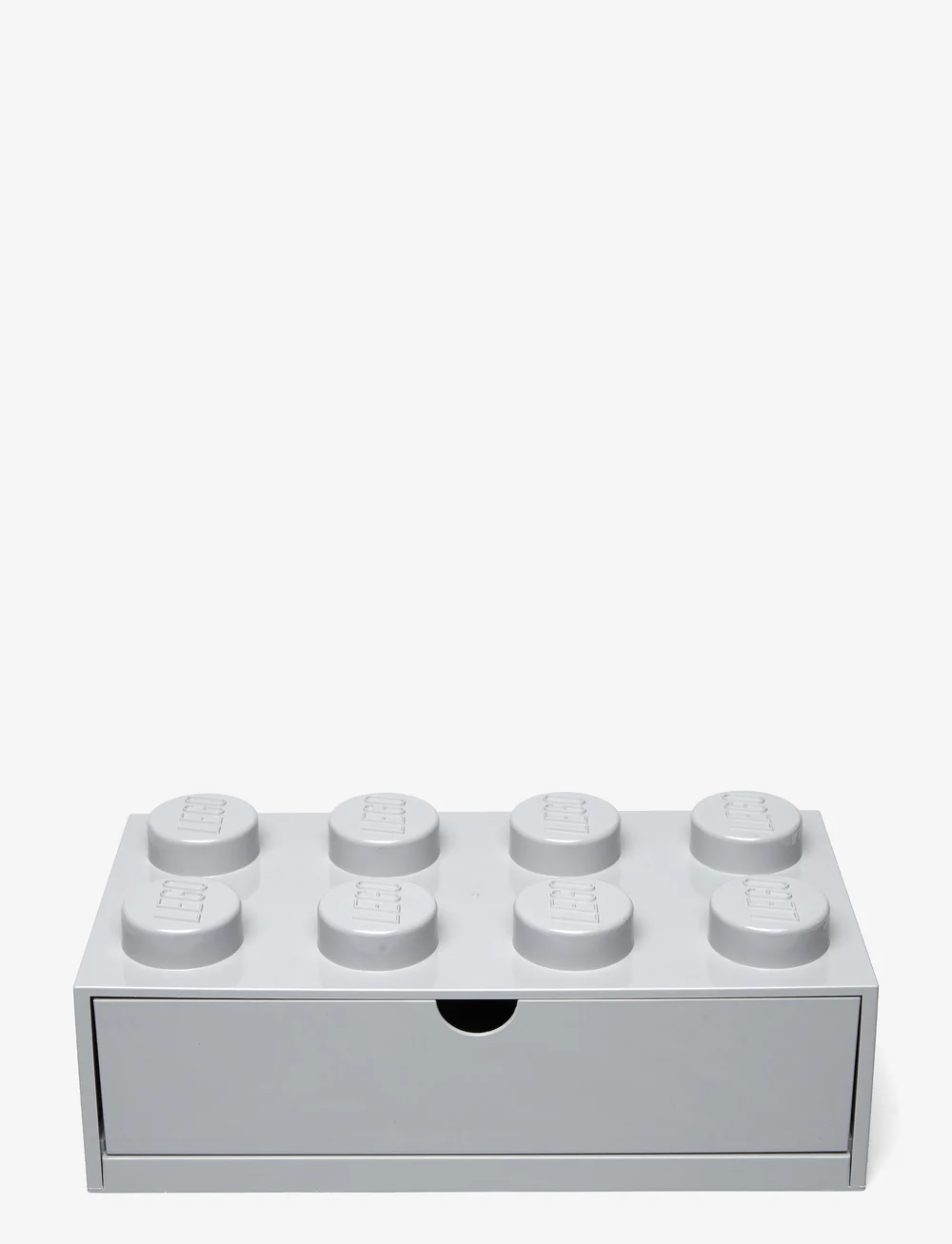 LEGO STORAGE - LEGO DESK DRAWER 8 - opbevaringskasser - m. stone grey - 0