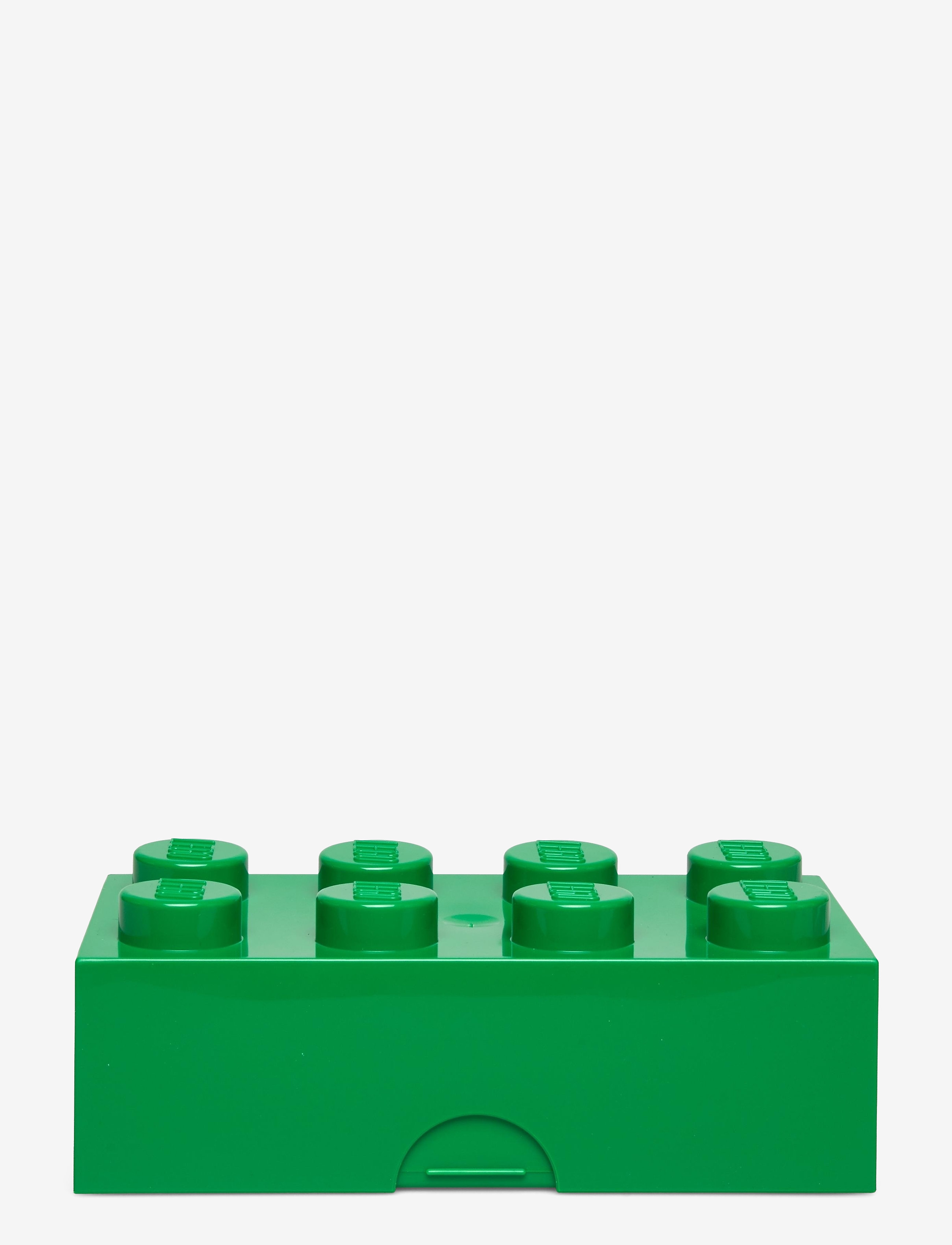 LEGO STORAGE Lego Box Classic, Opbevaringskasse, Grøn, Str: 20X 10X 7CM