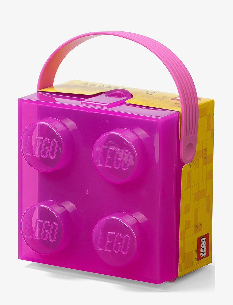 LEGO STORAGE - LEGO Box W. Handle Translucent Violet - reisimine - translucent violet - 2