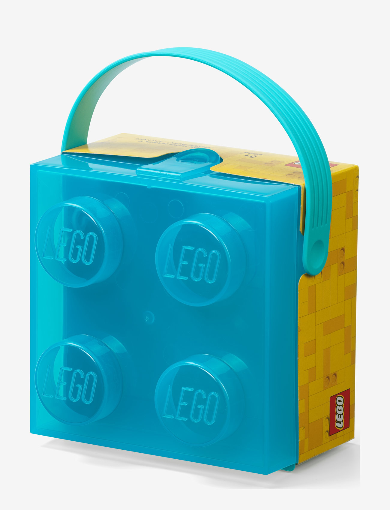 LEGO STORAGE - LEGO Box W. Handle Translucent Light Blue - reisen - translucent light blue - 2