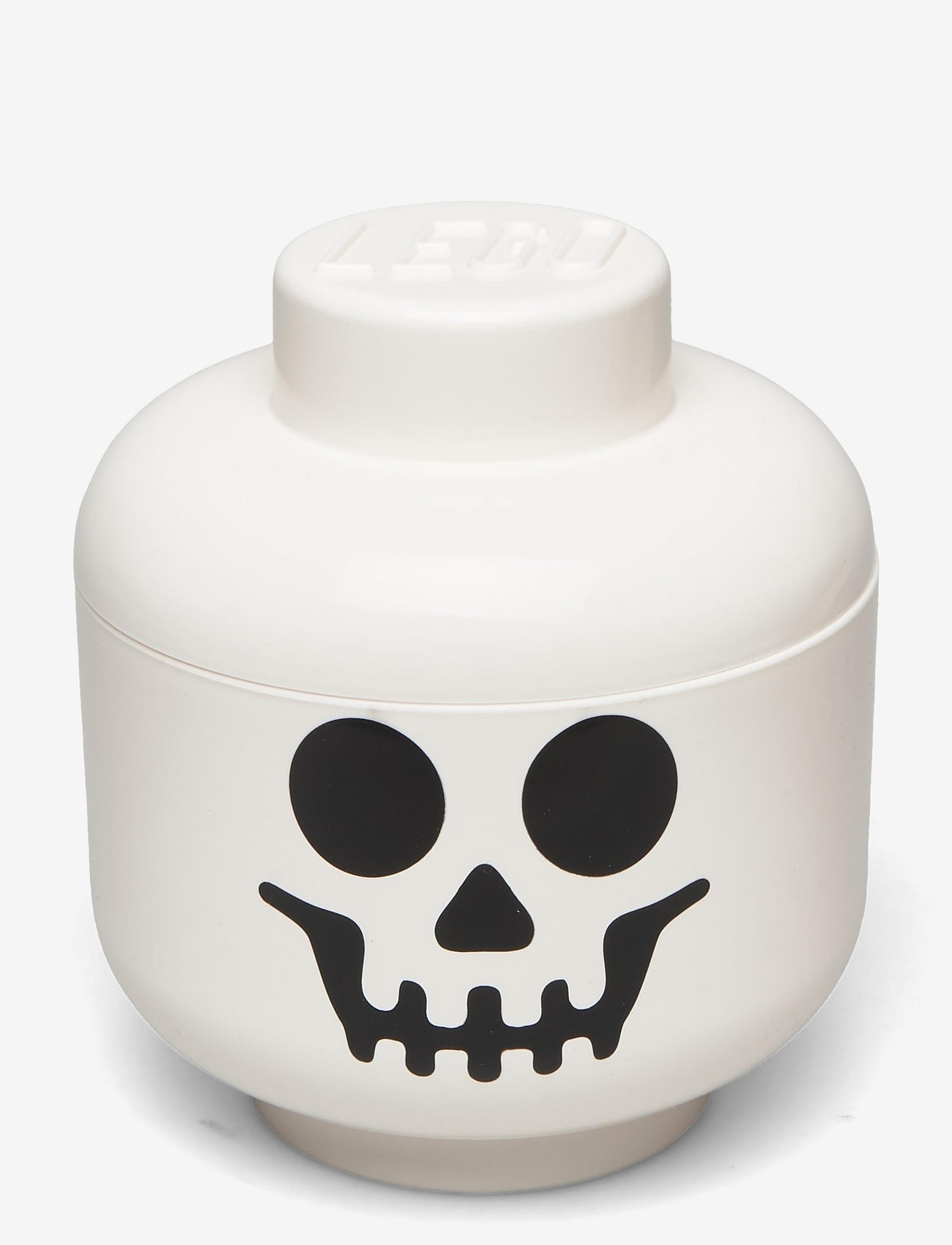 LEGO STORAGE - LEGO STORAGE HEAD (SMALL) - opbevaringskasser - white - 1