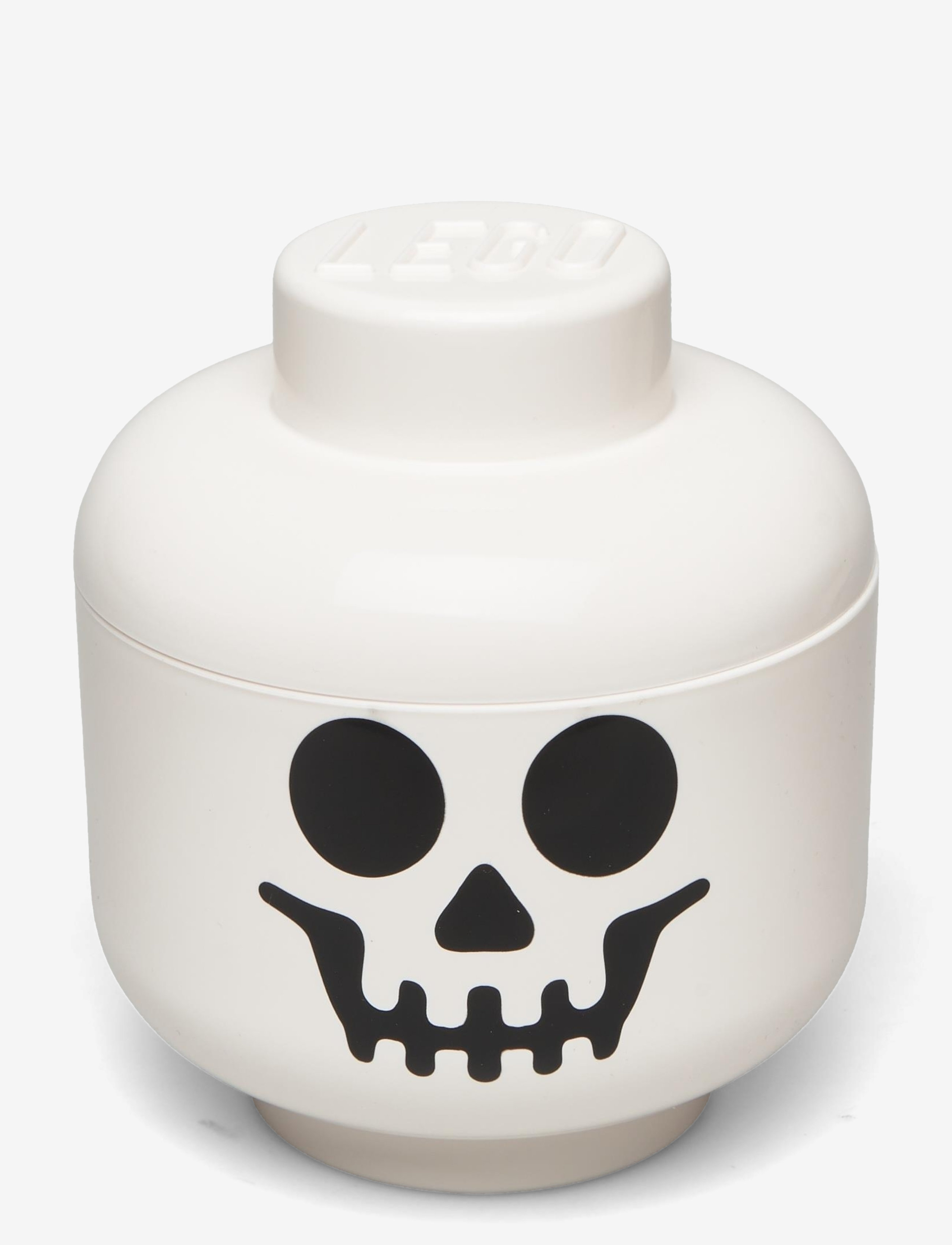 LEGO STORAGE HEAD (SMALL) - WHITE