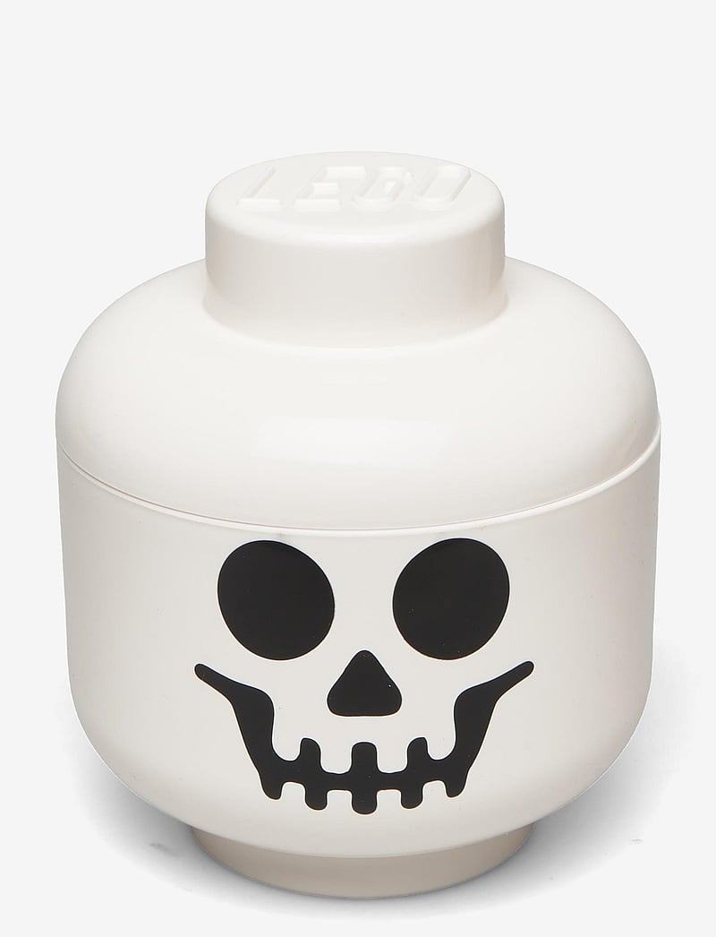 LEGO STORAGE - LEGO STORAGE HEAD (SMALL) - opbevaringskasser - white - 1