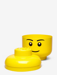 LEGO STORAGE - LEGO STORAGE HEAD (LARGE) - boîtes de rangement - bright yellow - 1