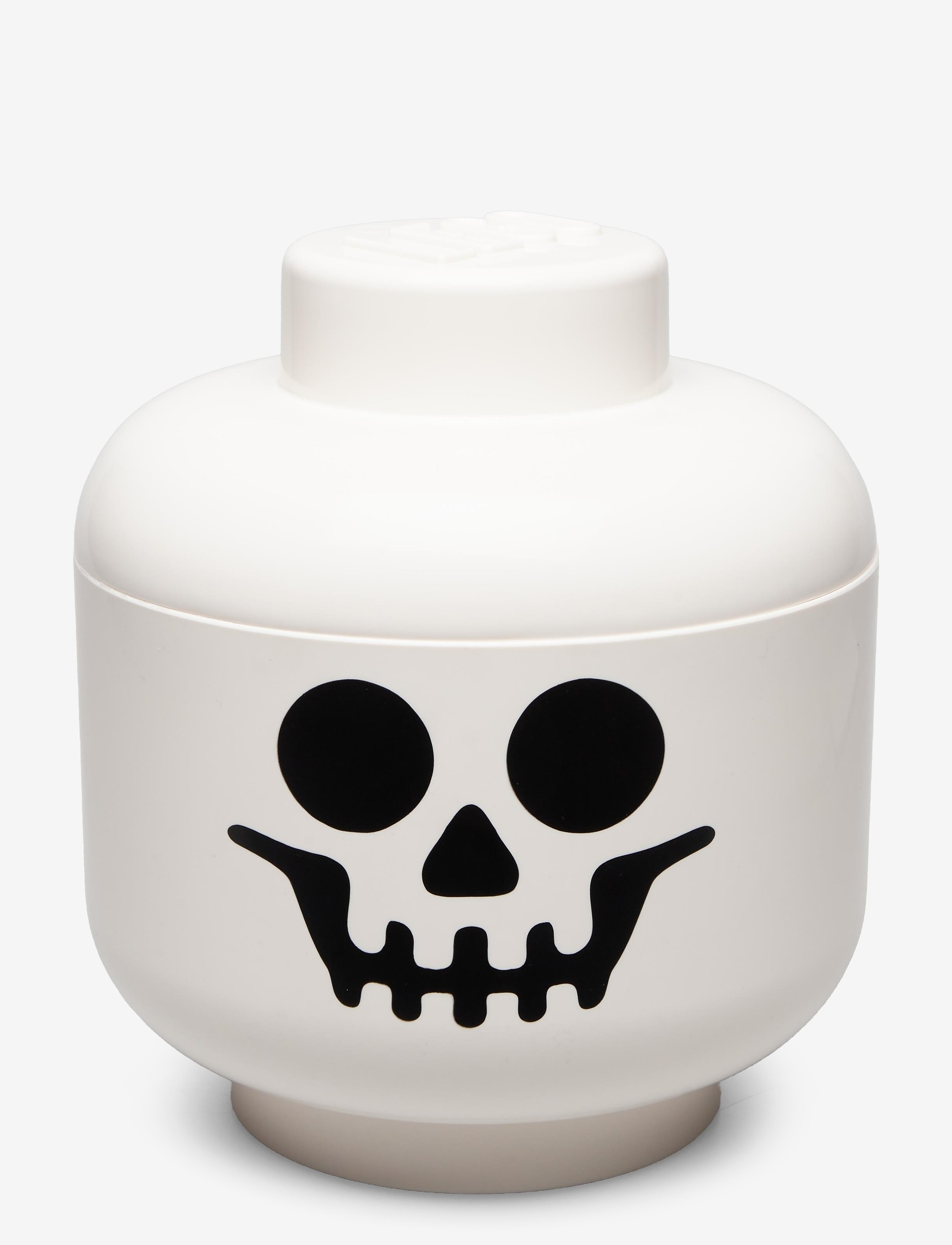 LEGO STORAGE HEAD (LARGE) - WHITE