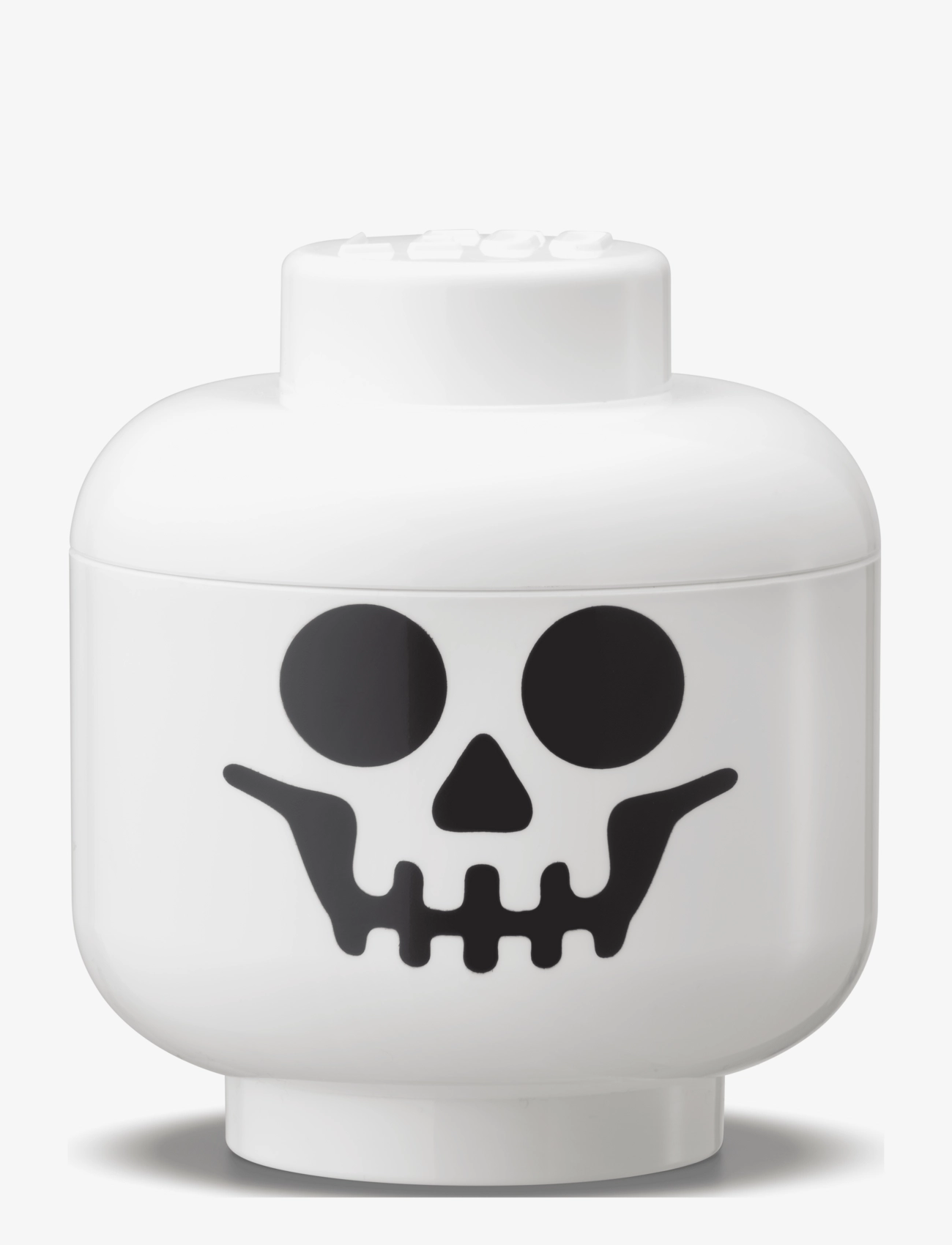 LEGO STORAGE LEGO MINI HEAD - SKELETON - 4 for 3 - SKELETON / white