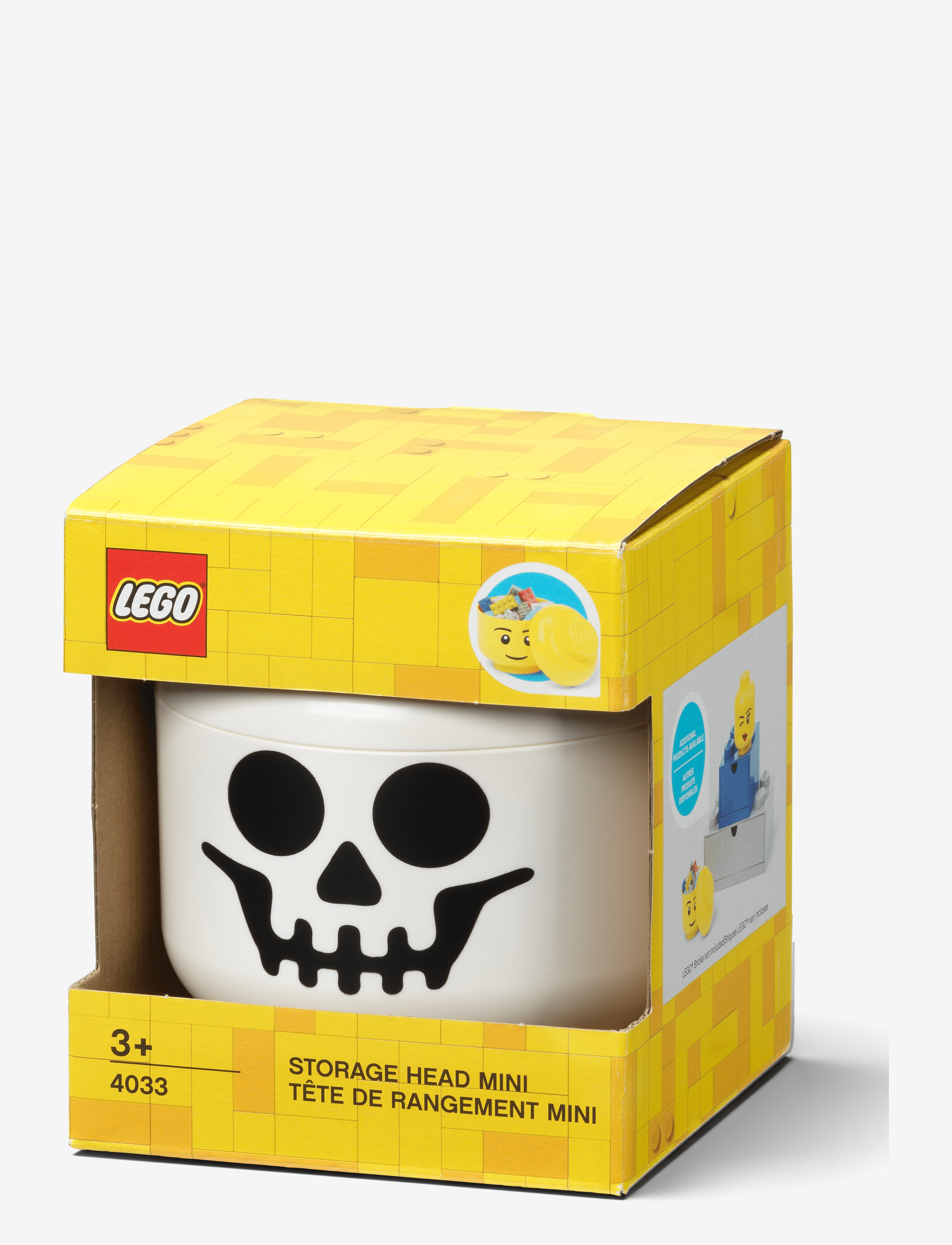 LEGO STORAGE - LEGO MINI HEAD - SKELETON - säilytyslaatikot - skeleton - 2