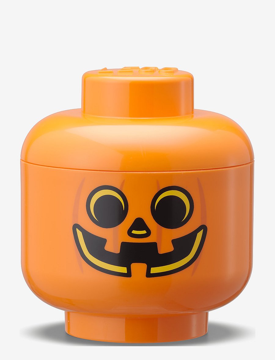 LEGO STORAGE - LEGO STORAGE HEAD (MINI) - PUMPKIN - pumpkin - 1