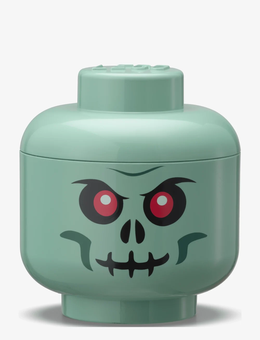 LEGO STORAGE - LEGO STORAGE HEAD (MINI) - GREEN SKELETON - aufbewahrungsboxen - green skeleton - 1