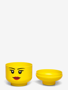 LEGO MINI HEAD - GIRL, LEGO STORAGE