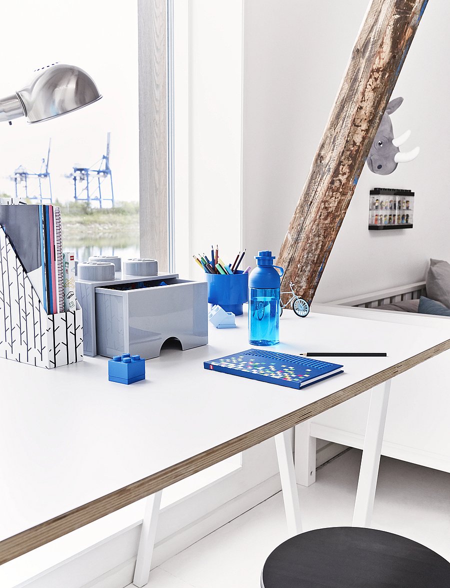 LEGO STORAGE - LEGO HYDRATION BOTTLE 0.5L - wasserflaschen - transparent blue - 0