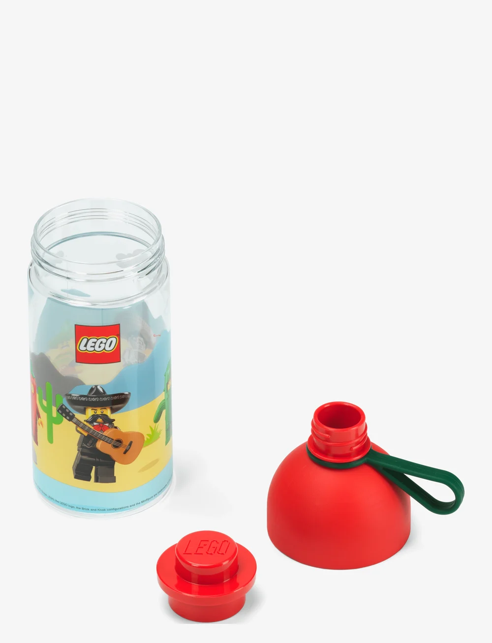 LEGO STORAGE - LEGO Hydration Bottle 0.5L Mexico - vattenflaskor - red - 1
