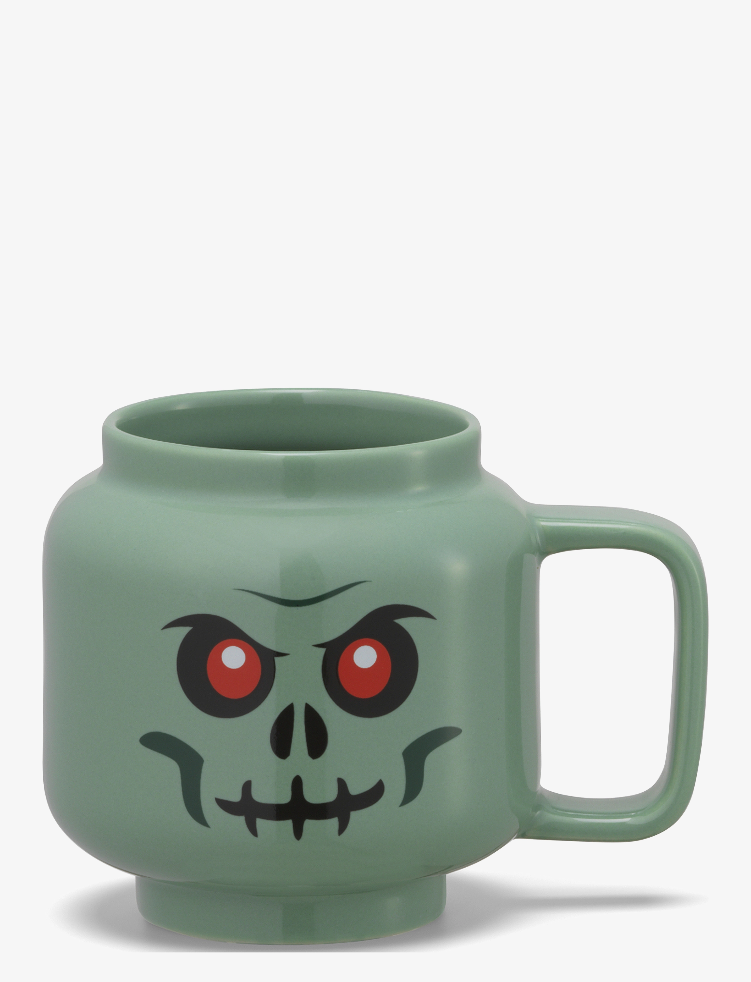 LEGO STORAGE Lego Ceramic Mug Small Skeleton, S, Green, Kopper & Krus > Kopper, Børn