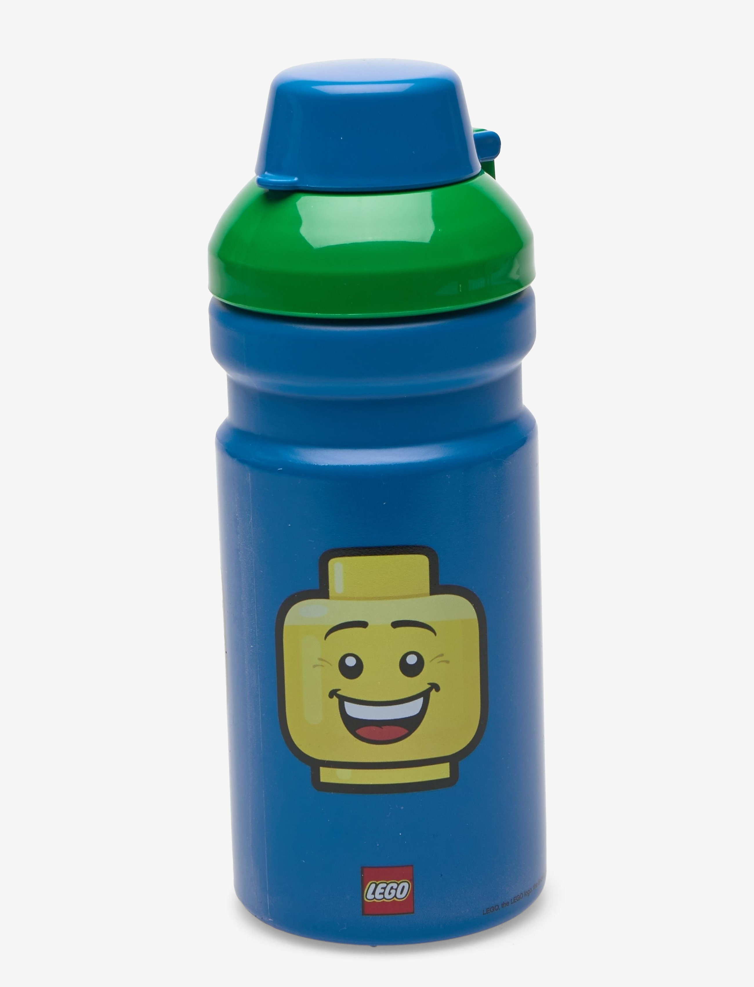 LEGO DRINKING BOTTLE CITY - BRIGHT BLUE