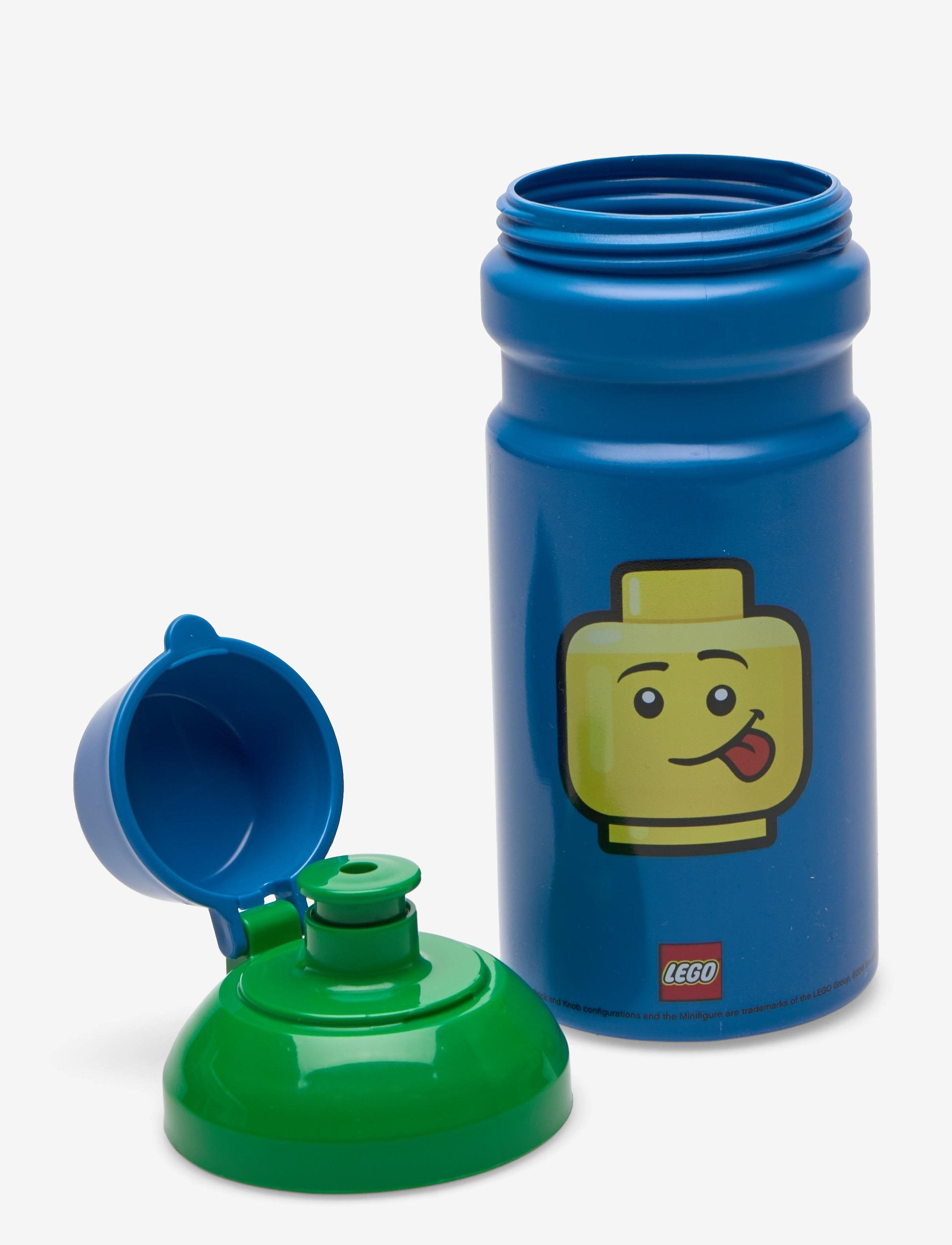 LEGO STORAGE - LEGO DRINKING BOTTLE CITY - gode sommertilbud - bright blue - 1