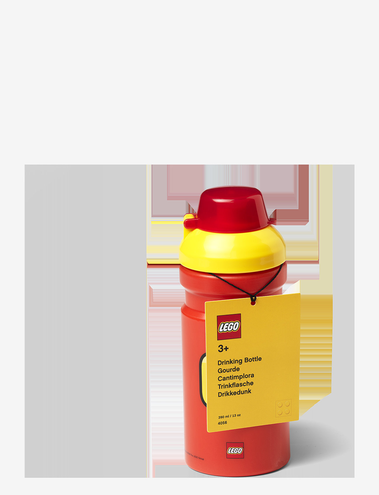 LEGO STORAGE - LEGO DRINKING BOTTLE CITY - water bottles - bright red - 2