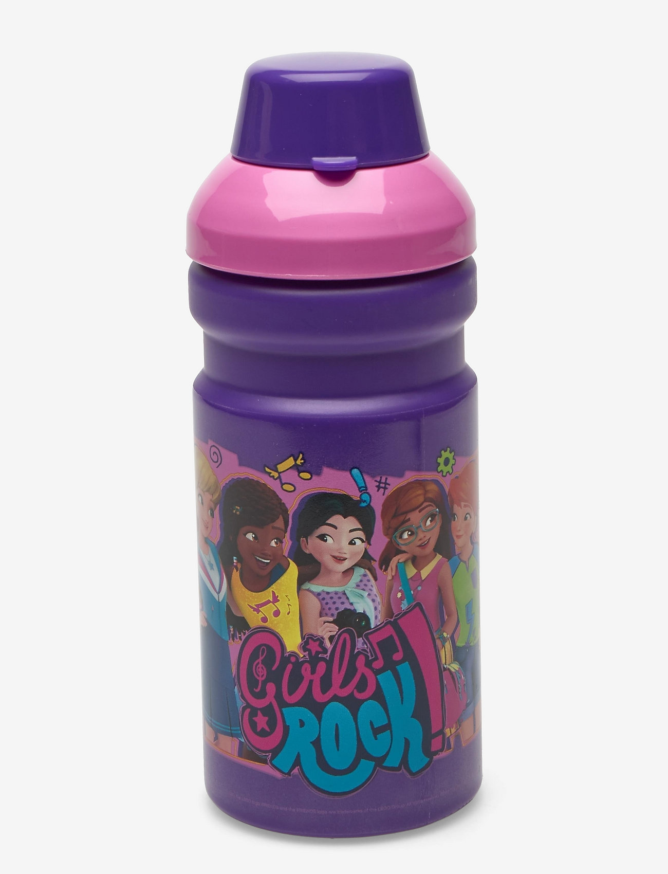 LEGO STORAGE - LEGO DRINKING BOTTLE CITY - wasserflaschen - medium lilac - 0