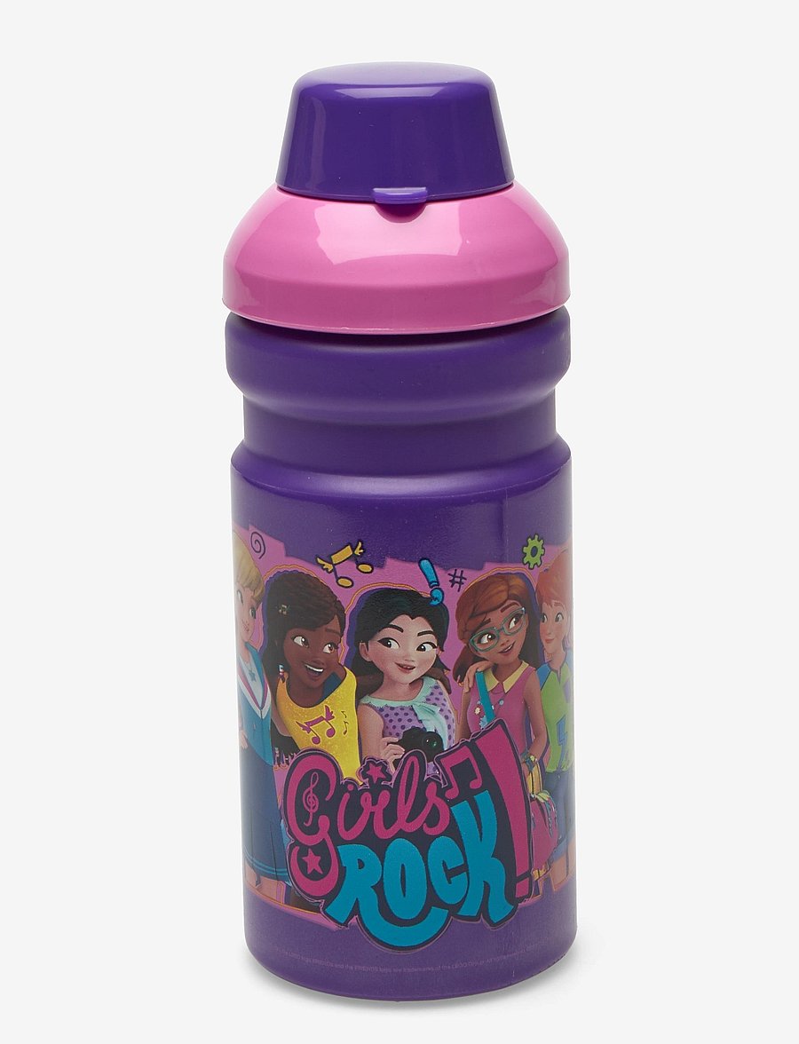 LEGO STORAGE - LEGO DRINKING BOTTLE CITY - water bottles - medium lilac - 0