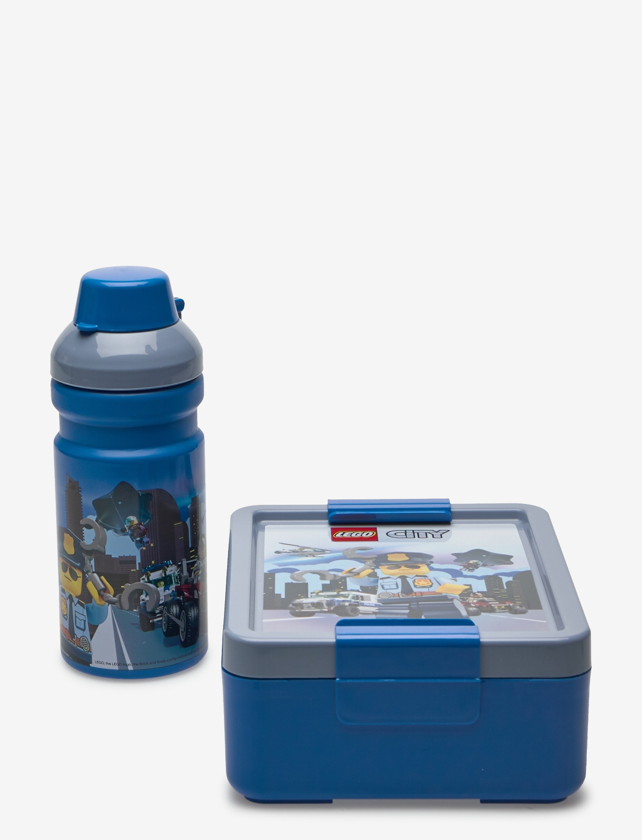 LEGO STORAGE Lego Lunch Set City Patterned - 20X 7X 17CM - Kinder