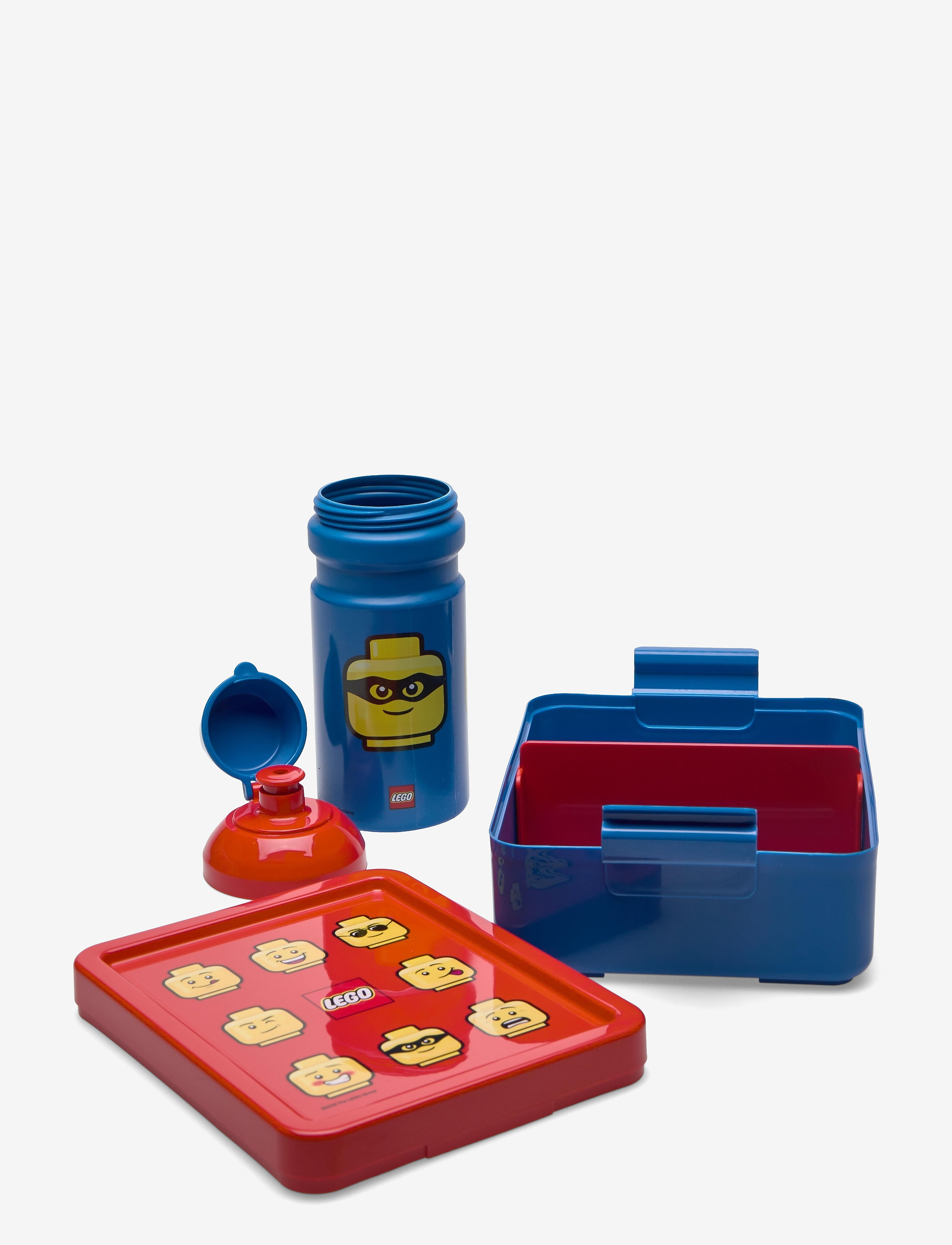 LEGO STORAGE - LEGO LUNCH SET CITY - matbokser - bright blue - 1