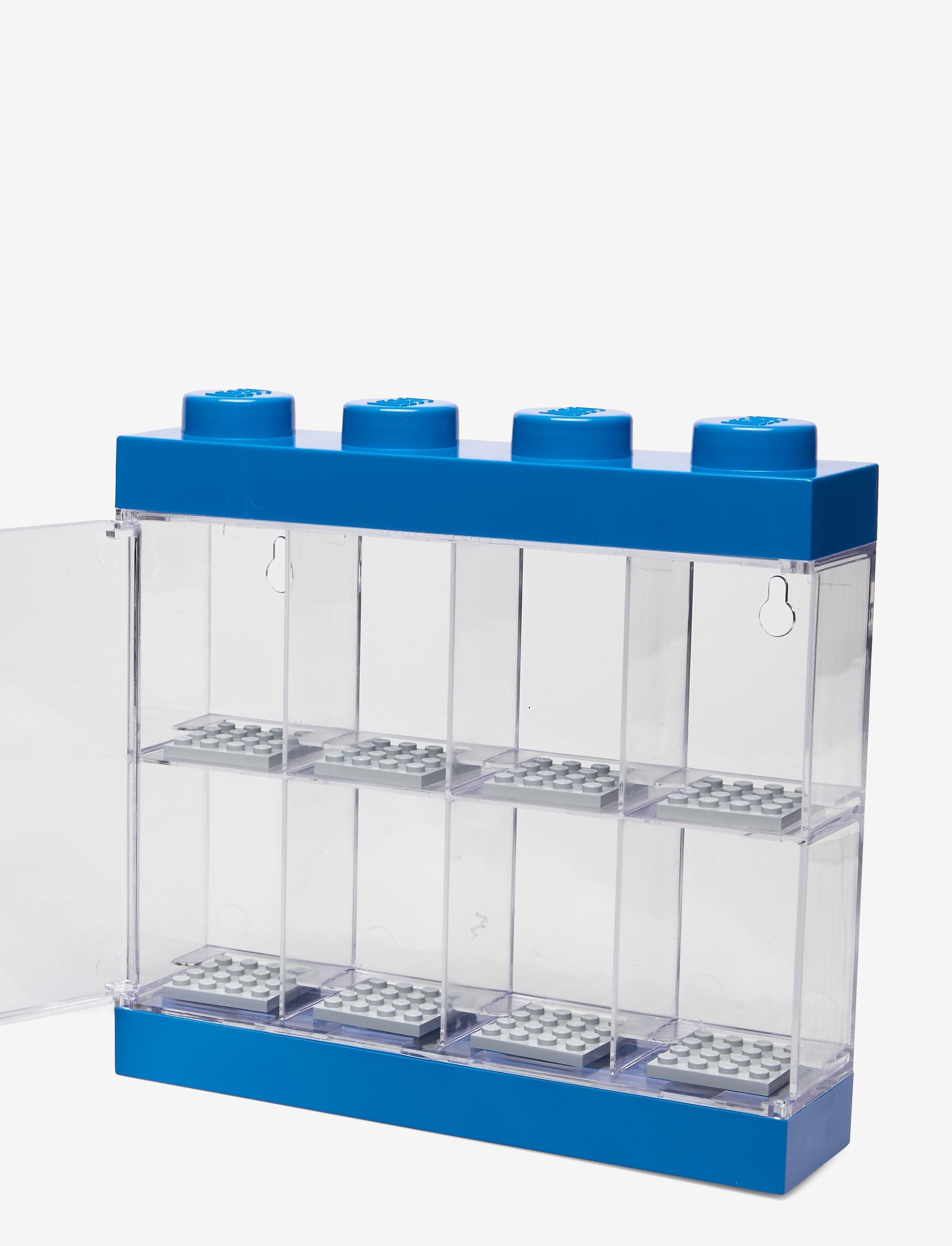 LEGO STORAGE - LEGO MINIFIGURE DISPLAY CASE 8 (4 KNOB) - aufbewahrungsboxen - bright blue - 1