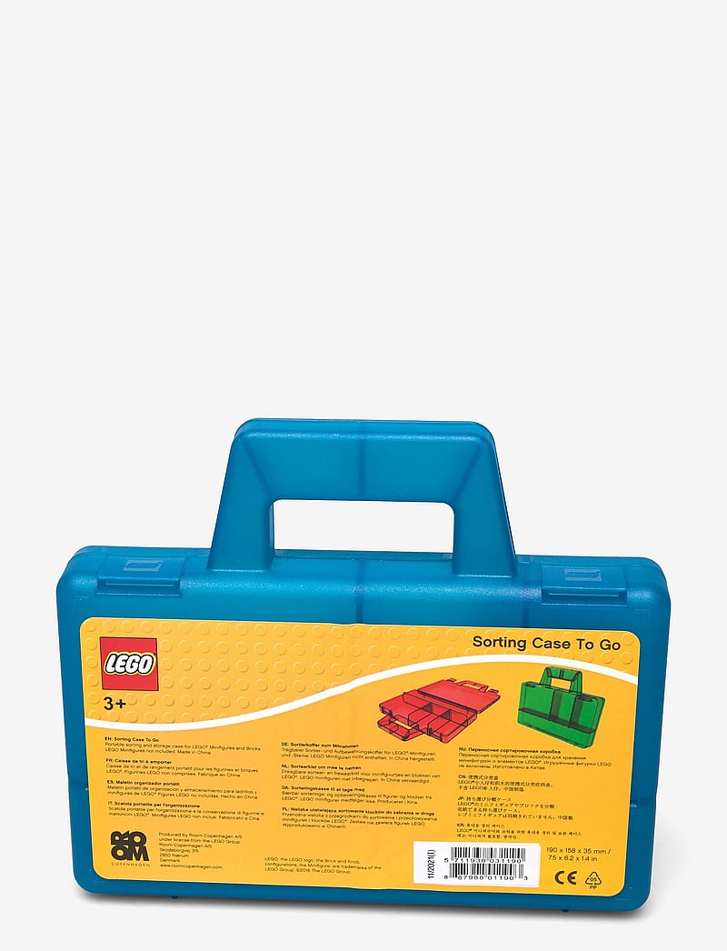 LEGO STORAGE - LEGO SORTING BOX TO GO - gifts below 15000kr - transparent blue - 1