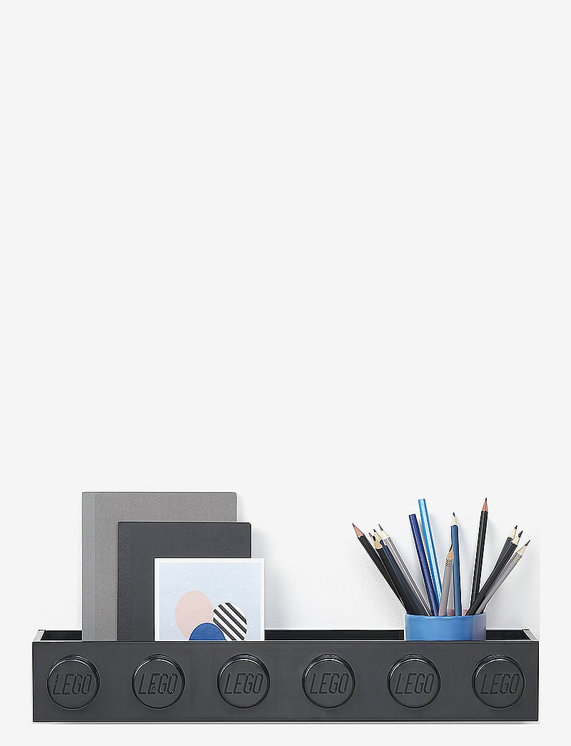 LEGO STORAGE - LEGO BOOK RACK - hylder - black - 1