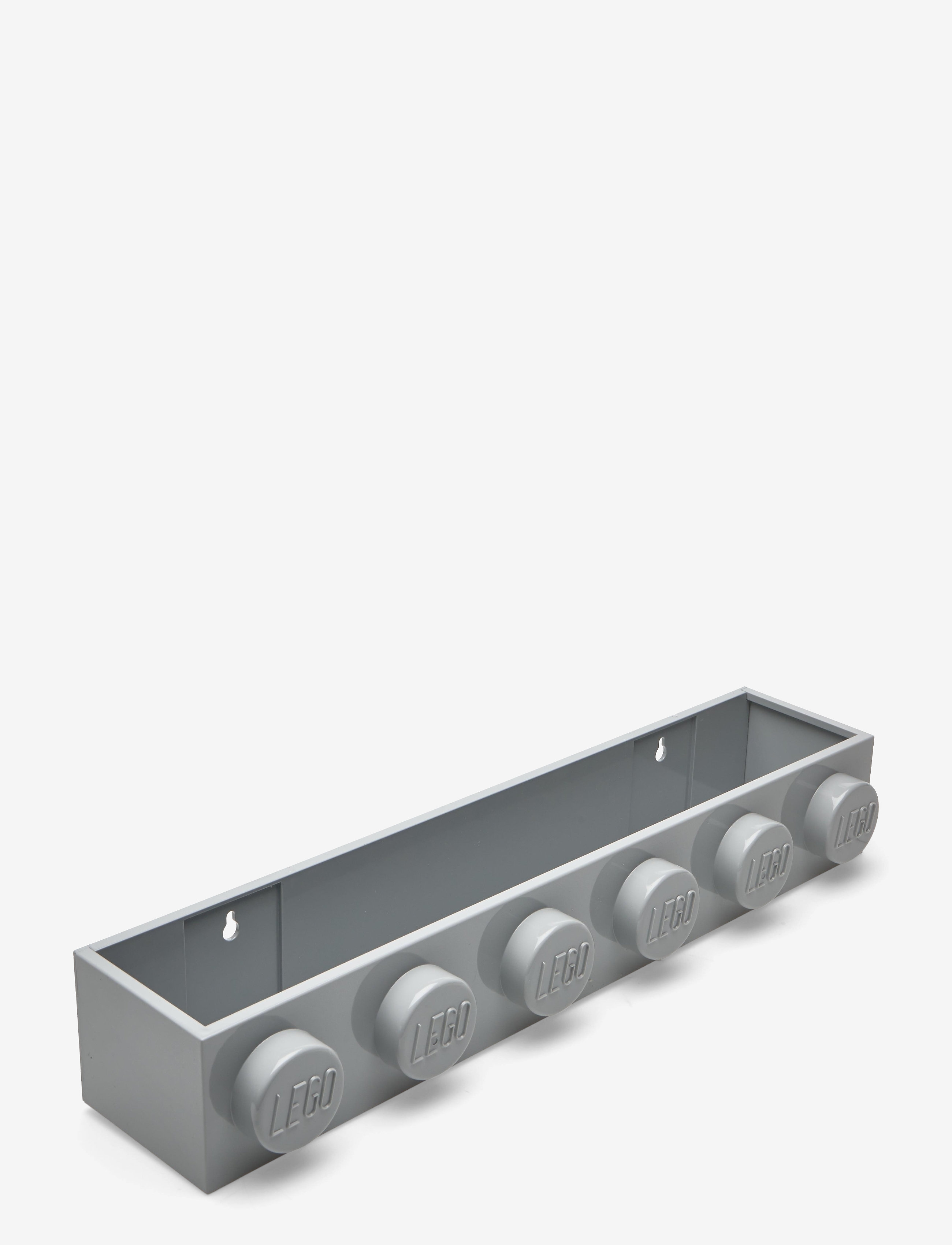 LEGO STORAGE Lego Book Rack Grau - 48X 8X 11CM - Kinder