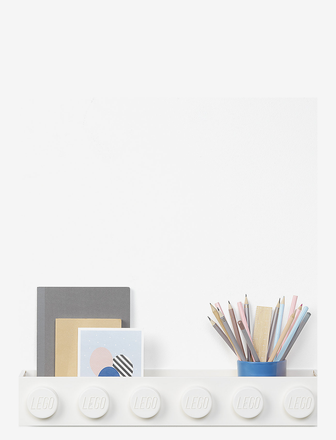 LEGO STORAGE - LEGO BOOK RACK - hyllor - white - 1