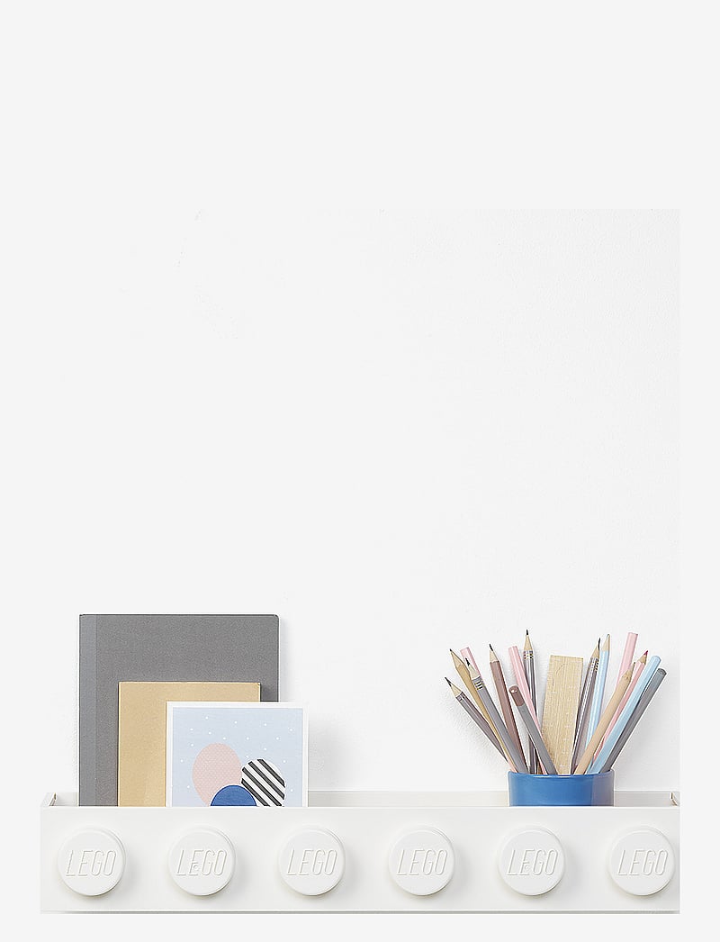 LEGO STORAGE - LEGO BOOK RACK - hyllor - white - 1